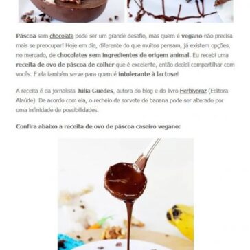 RECEITA DE OVO DE PÁSCOA CASEIRO VEGANO – Jade Seba