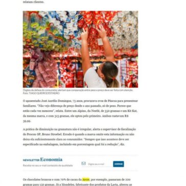 Ovos de Páscoa diminuem de tamanho, mas preço permanece praticamente igual – O Estado de S. Paulo