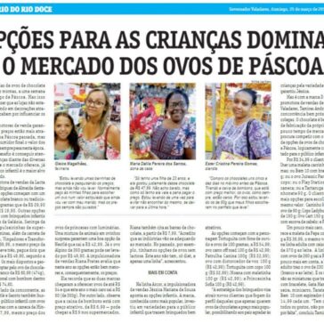 Opções para as crianças dominam o mercado dos ovos de Páscoa – Diário do Rio Doce