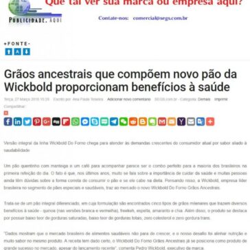 Grãos ancestrais que compõem novo pão da Wickbold proporcionam benefícios à saúde – SEGS