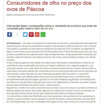 Consumidores de olho no preço dos ovos de Páscoa – Diário do Vale