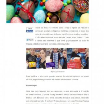 Ovos de Páscoa: marcas inovam para atrair consumidor – Com Pauta