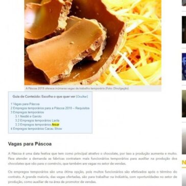 Vagas Temporárias de Páscoa 2018: Onde encontrar – mundodastribos
