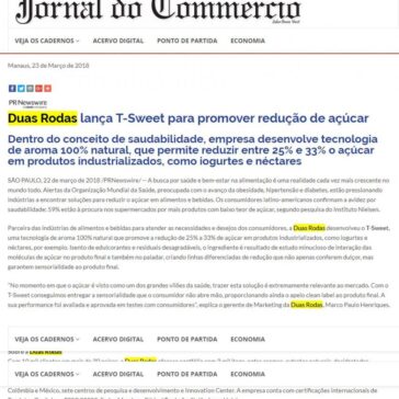 Duas Rodas lança T-Sweet para promover redução de açúcar – Jornal do Commercio