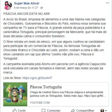 Super Mae Ativar – Facebook