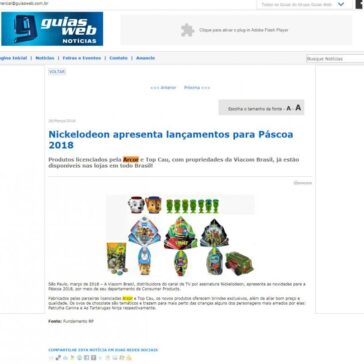 Nickelodeon apresenta lancamentos para Pascoa 2018 – Guias Web