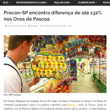 Procon-SP encontra diferença de até 132% nos Ovos de Páscoa | Itapetininga Notícias – Olá Itapetininga