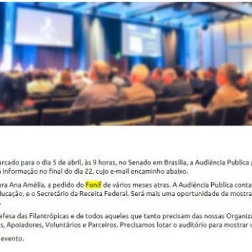 Instituições Filantrópicas no Cenário Nacional – Audisa