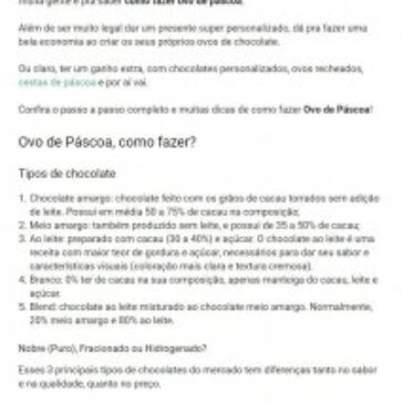 Como fazer Ovo de Páscoa: chocolates, passo a passo, formas, embalagens e mais – Testa pra Mim