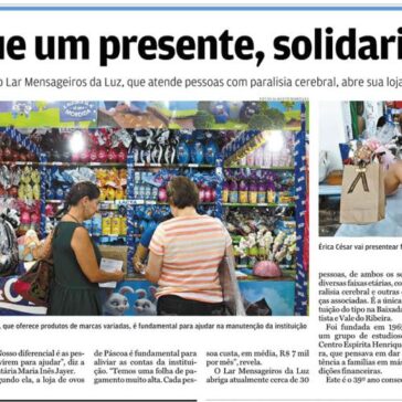 Mais que um presente, solidariedade – A Tribuna
