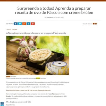 Surpreenda a todos! Aprenda a preparar receita de ovo de Páscoa com crème brûlée – iG Receitas