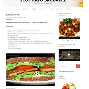 Sanduíche TLT – Seu Prato Saudável
