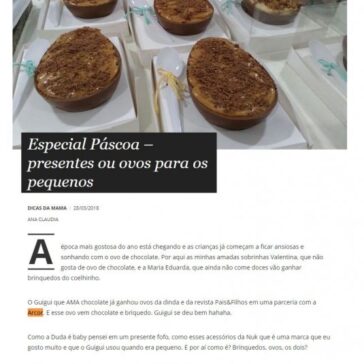 Especial Páscoa – presentes ou ovos para os pequenos – Blog Moms2moms