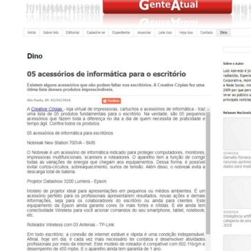 05 acessórios de informática para o escritório – Gente Atual