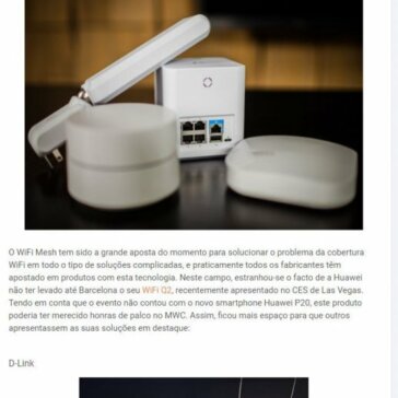 Redes WiFi Mesh em destaque no MWC – Apps Androide