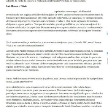 “Se não formar atleta, a gente forma pessoas?, diz Laís Elena – Diário do Grande ABC