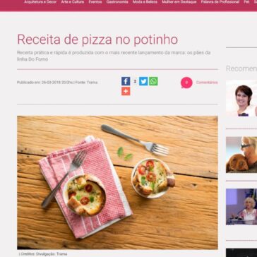 Receita de pizza no potinho – Portal Rosa Choque