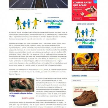 Autobahn: fatos sobre a estrada alemã – Brasileiras pelo Mundo