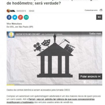 Vídeo mostra aplicativo que muda quilometragem de hodômetro; será verdade? – Bol Notícias
