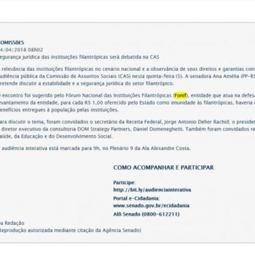 COMISSÕES – Senado Federal