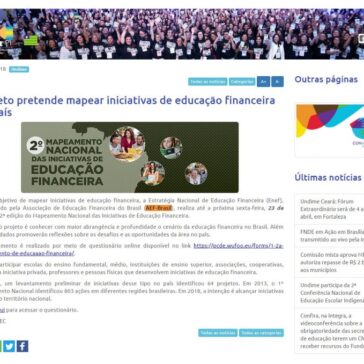 Projeto pretende mapear iniciativas de educação financeira no país – Undime