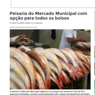 Peixaria do Mercado Municipal com opção para todos os bolsos – Campos 24 Horas