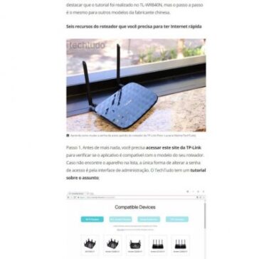 Como mudar o usuário e a senha do roteador da TP-Link pelo celular – Tech Tudo