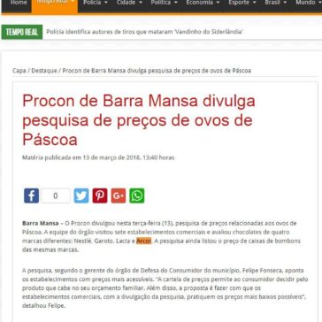 Procon de Barra Mansa divulga pesquisa de preços de ovos de Páscoa – Diário do Vale