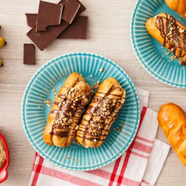 Banana Split com Milk Pan