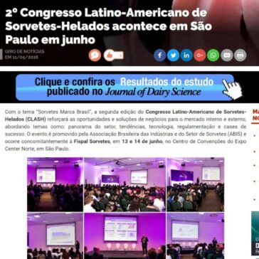 2° Congresso Latino-Americano de Sorvetes-Helados acontece em São Paulo em junho – MilkPoint