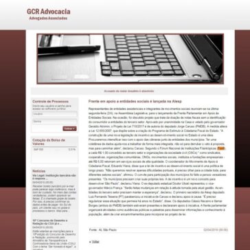 Frente em apoio a entidades sociais é lançada na Alesp – GCR Advocacia