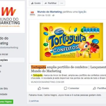 Mundo do Marketing – Facebook