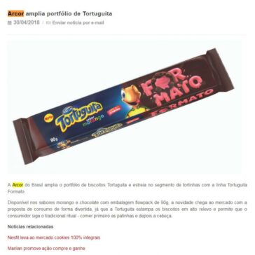 Arcor amplia portfólio de Tortuguita – Abimapi