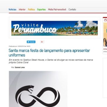 Santa marca festa de lançamento para apresentar uniformes – Palmares Fest
