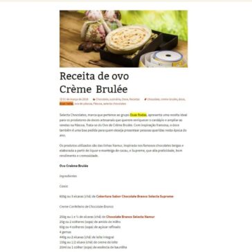 Receita de ovo Crème Brulée – Ederepente50