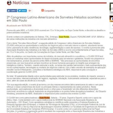 2° Congresso Latino-Americano de Sorvetes-Helados acontece em São Paulo – Gastromania