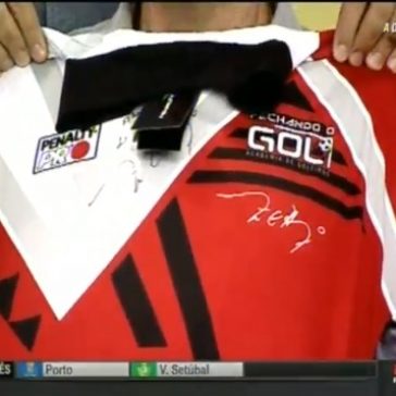 Apresentador do Bate Bola apresenta camisa do Zetti – ESPN