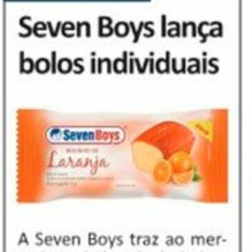 Seven Boys lança bolos individuais – Folha do ABC