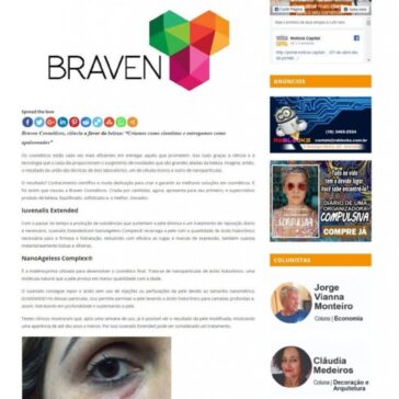 Iuvenalis Extended com NanoAgeless Complex® reduz rugas e marcas de expressão – Portal Notícia Capital