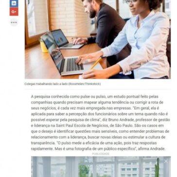 Pesquisa pulse é moda nas empresas – Exame.com