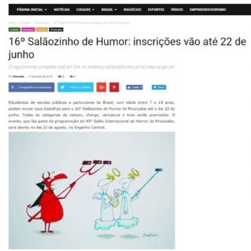 16° Salãozinho de Humor: inscrições vão até 22 de junho – GR Notícias