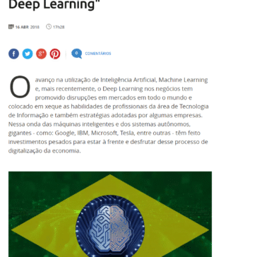 Especialista em Inteligência Artificial alerta: “empresas brasileiras precisam avançar em Deep Learning” – Terra