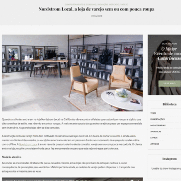 Nordstrom Local, a loja de varejo sem ou com pouca roupa – Observa Moda
