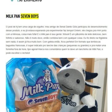 MILK PAN SEVEN BOYS – Deixa que eu experimento