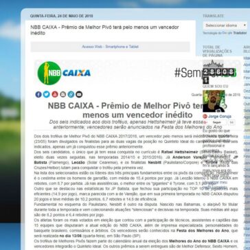 NBB CAIXA – Prêmio de Melhor Pivô terá pelo menos um vencedor inédito – Mk2studio