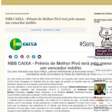 NBB CAIXA – Prêmio de Melhor Pivô terá pelo menos um vencedor inédito – Centralnews