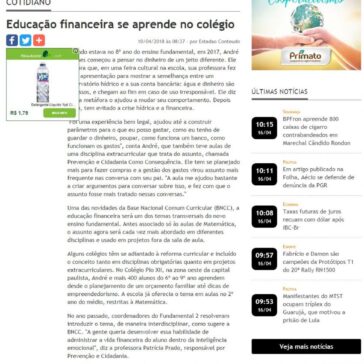 Educação financeira se aprende no colégio – Jornal do Oeste
