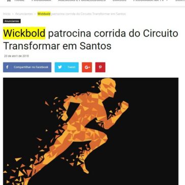 Wickbold patrocina corrida do Circuito Transformar em Santos – Grandes Nomes da Propaganda