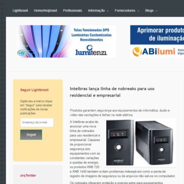 Intelbras lança linha de nobreaks para uso residencial e empresarial – Lightbrasil