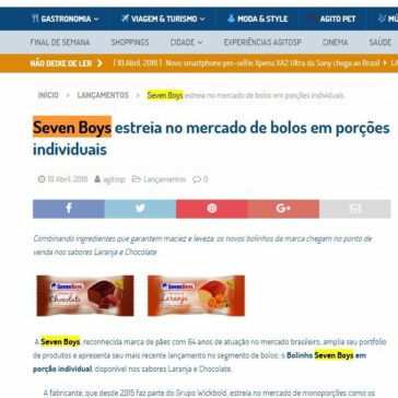 Seven Boys estreia no mercado de bolos em porções individuais – Agito SP